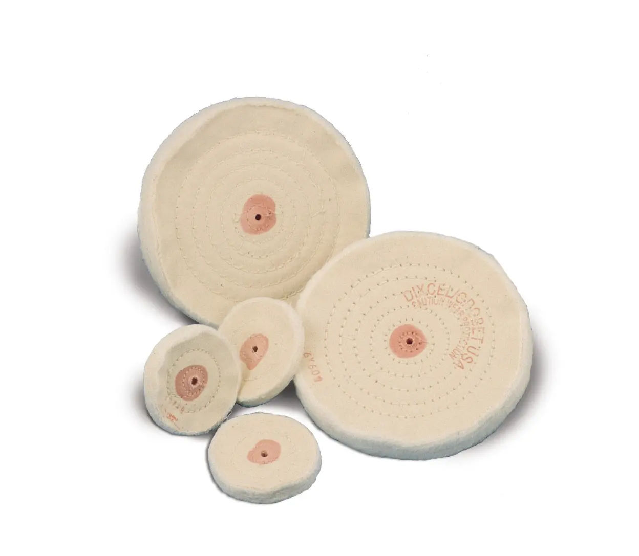 Finex Muslin Buff Combed with Shellac Center 4 x 30 Ply-0