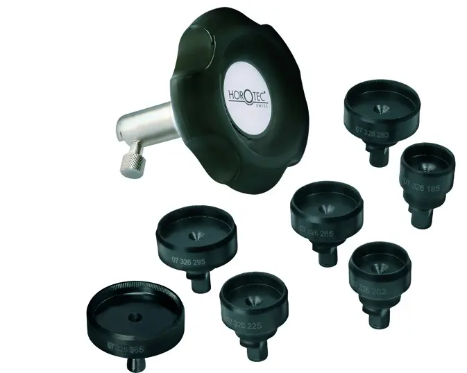 Horotec Universal Key and 8 Rolex Caseback Die set-0