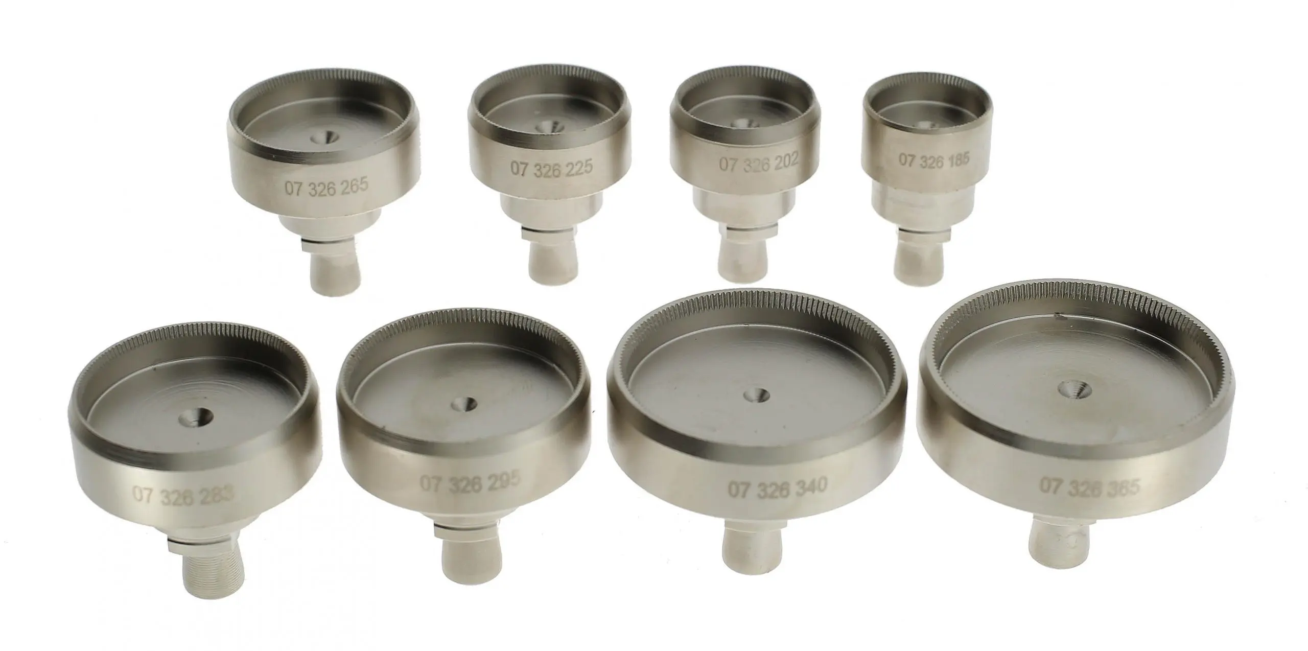 Horotec Rolex Case Back Die set- 8pcs-0