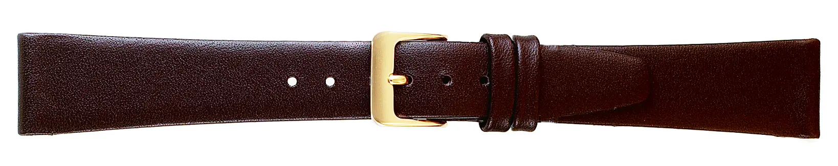 20MM Leather Band Brown Smooth Calf-0