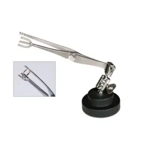 Ring Shank Tweezer w/Base-0