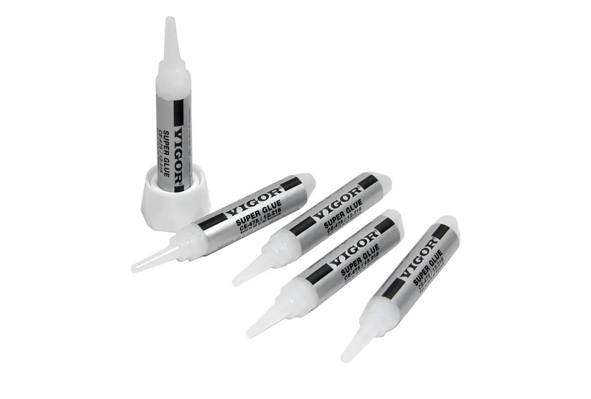 Vigor Super Glue 40/60 Series 2 Gram Tube Pack of 5-0