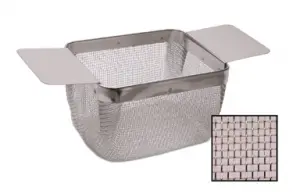 Ultrasonic Cleaning Basket Medium w/Fine Mesh