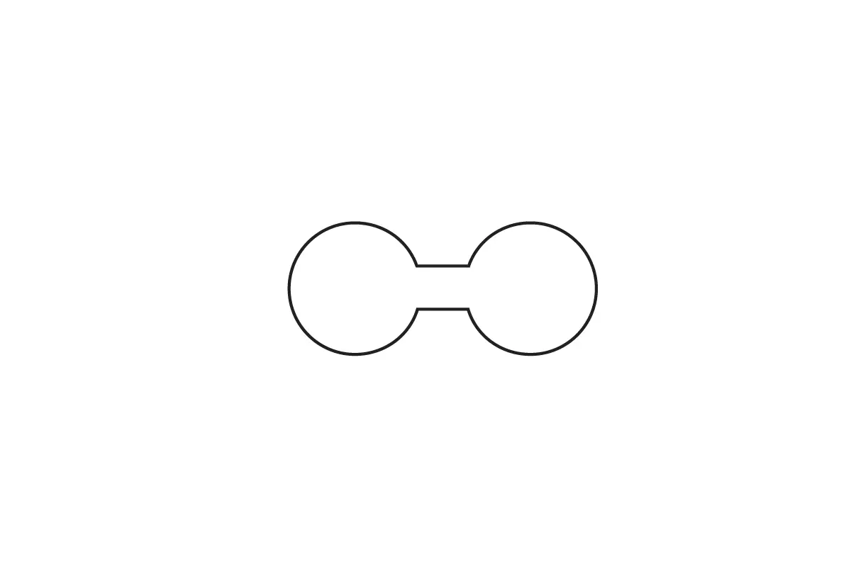 Shark Skin-White-Round Package of 1000-0