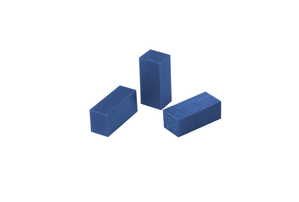 Matt Carving Wax Bars 1/6 Pound Blue Box of 3