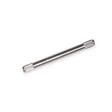 doubled side knurled pins