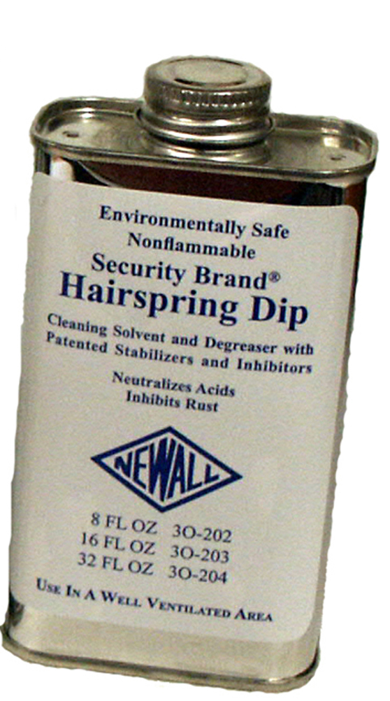 One Dip Watch Parts Cleaner for Hairspring, Jewels, Pallets 8oz or 32oz  Cans
