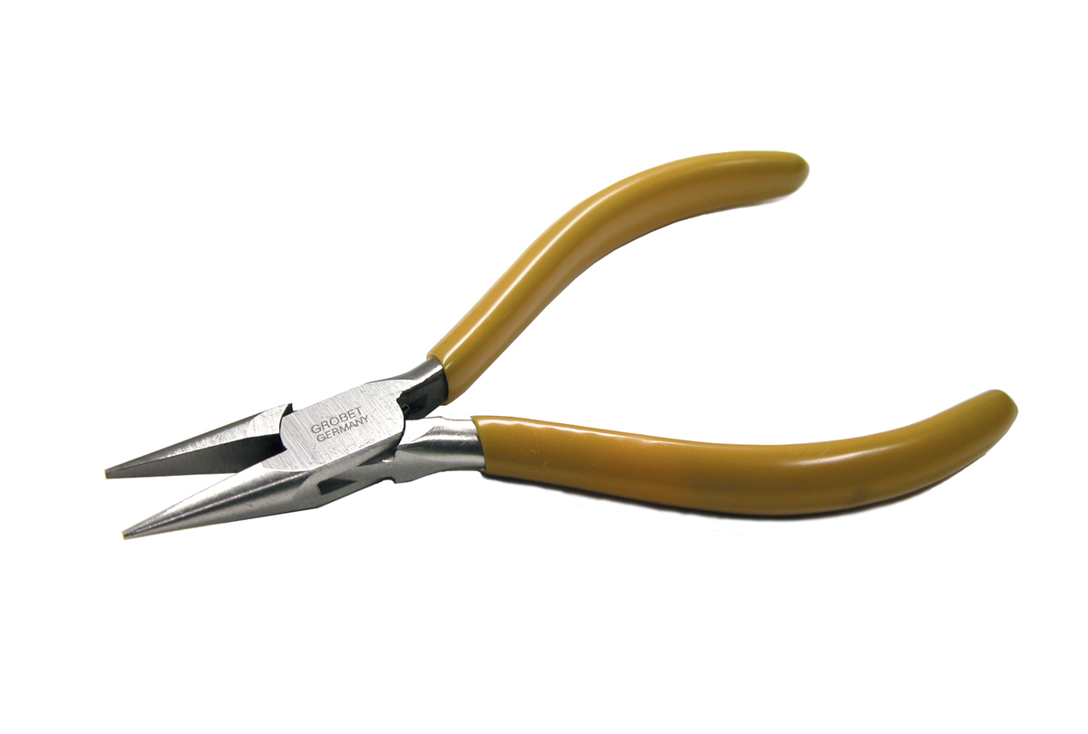 Chain Nose Smooth Jaw Pliers-Short-0