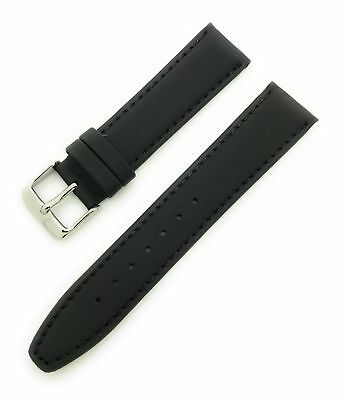 24mm Leather Band Black Classic Calf Product Thumbail (View full Size)