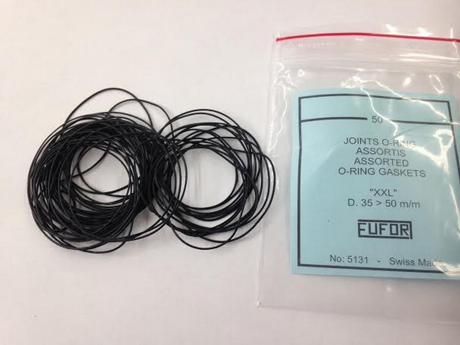 XXL O'Ring Gasket Assortment 35.0-50.0mm -50 pieces-0