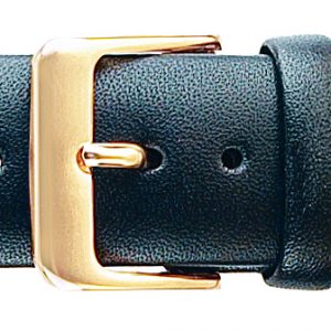 14MM Black Luxury Calf Leather Strap-0