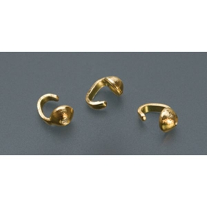 Bead Tips Gold Plated - Single-0