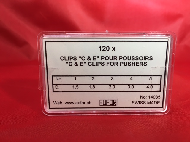 C & E Clips for Pushers Assortment 120pcs-0