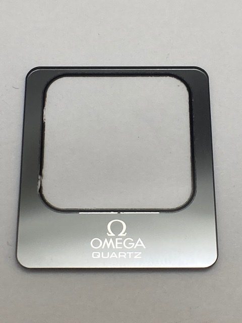 Genuine Omega Equinoxe Reverso Crystal Silver w/ Black Trim Product Thumbail (View full Size)