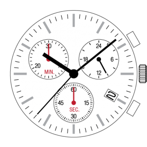 Hattori VR34 Quartz Watch Movement