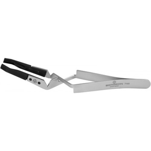Bergeon 7140 Cross Locking Tweezers for Crystals and Dials Product Thumbail (View full Size)