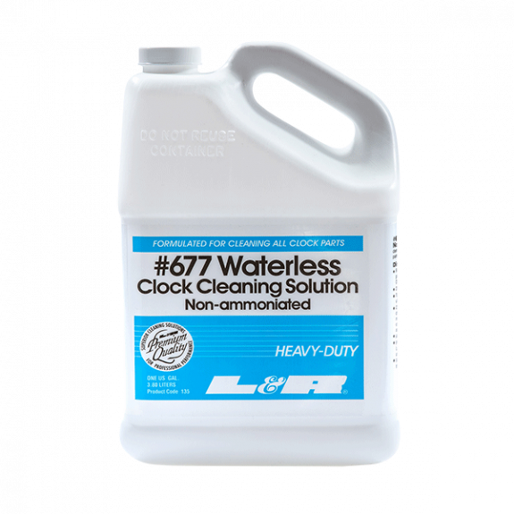 L&R #677 Waterless Clock Cleaning Solution Product Thumbail (View full Size)