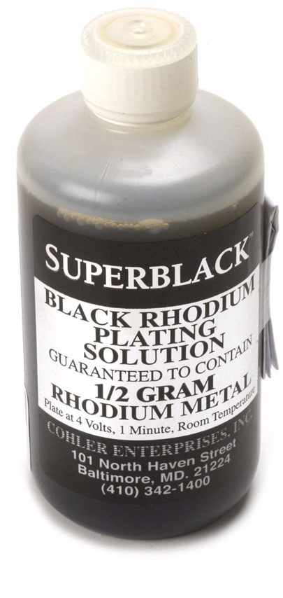 Cohler Super Black Rhodium Solution 1/2 gram Product Thumbail (View full Size)
