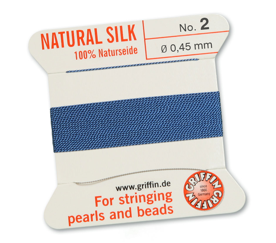 Griffin Blue Silk Bead Cord #2 Product Thumbail (View full Size)