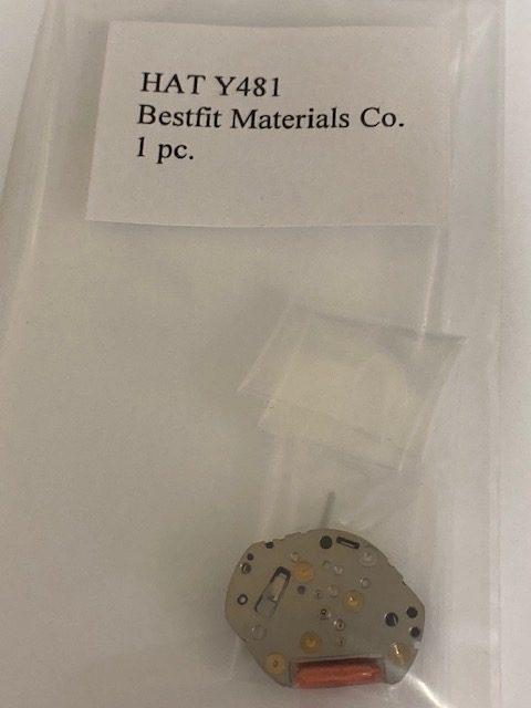 Hattori Y481 Quartz Watch Movement -Closeout! Product Thumbail (View full Size)