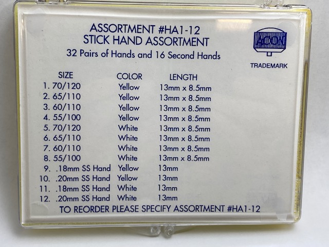 Stick Hand Assortment Mixed Colors and Sizes Product Thumbail (View full Size)