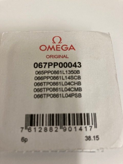 Genuine Omega Mark II White Painted Hand Set 6 pcs Product Thumbail (View full Size)