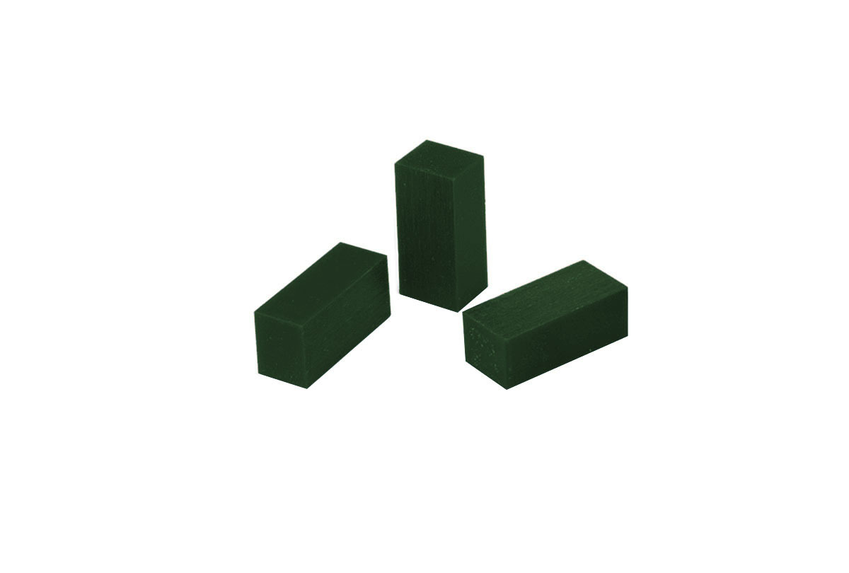 Matt Carving Wax Bars 1/6 Pound Green Box of 3 Product Thumbail (View full Size)