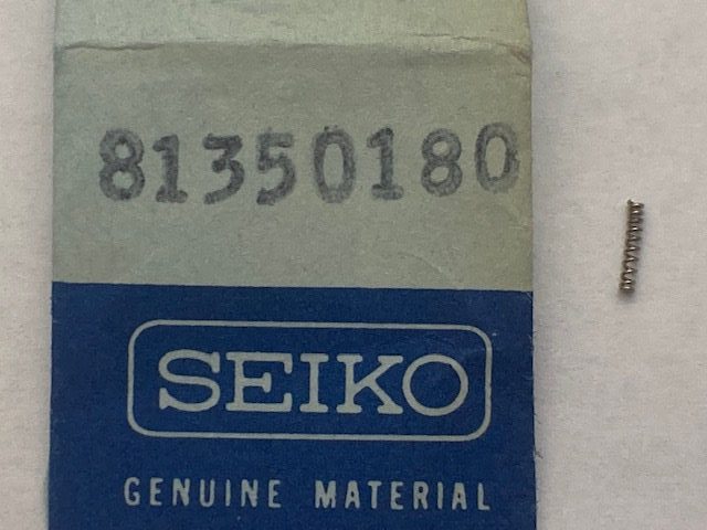 Genuine Seiko 81350180 Bezel Spring Product Thumbail (View full Size)