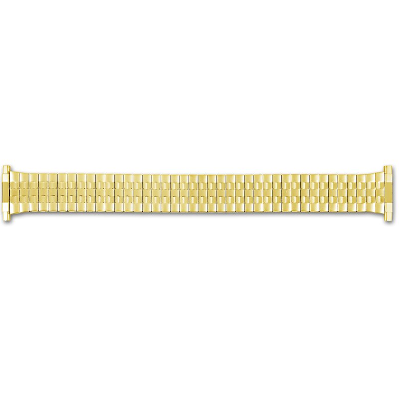 Hadley Roma Yellow Plated Expansion Band 16-22 ends Product Thumbail (View full Size)
