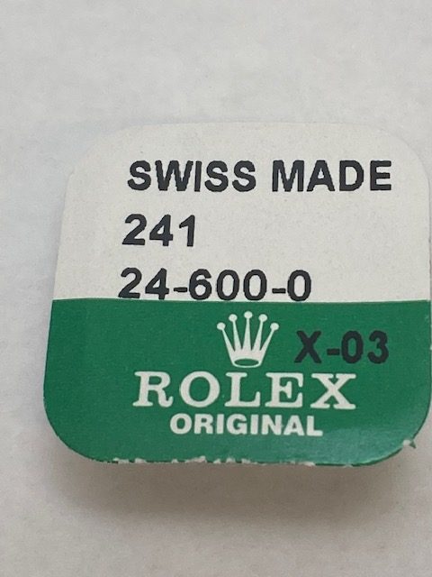 Genuine Rolex Stainless Steel Crown 24-600-0 Product Thumbail (View full Size)