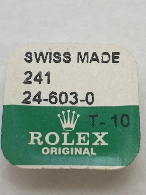 Genuine Rolex Stainless Steel Crown 24-603-0 Product Thumbail (View full Size)
