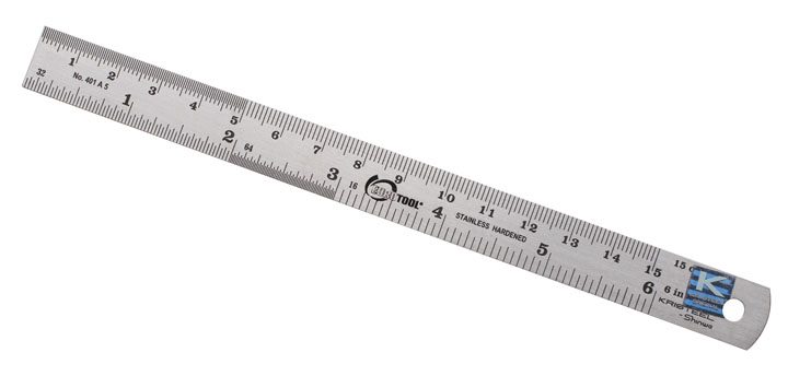 Steel Ruler 6″ 150mm Product Thumbail (View full Size)