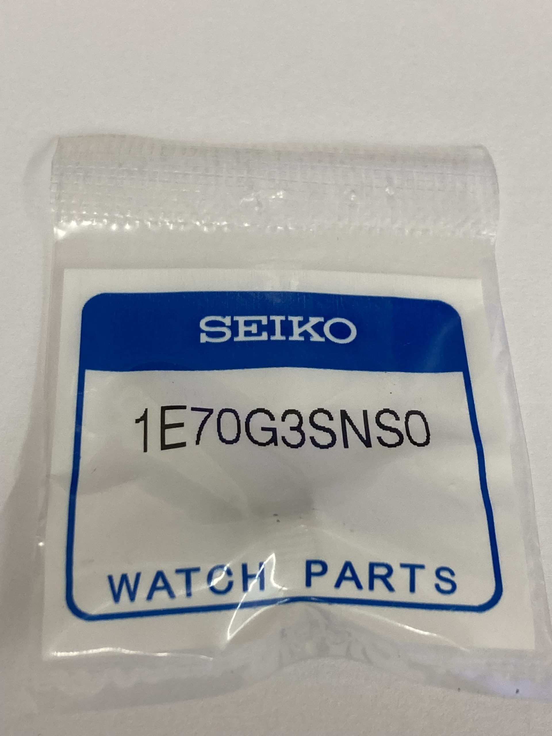 Genuine Seiko Stainless Steel Crown & Stem 1E70G3SNS0 Product Thumbail (View full Size)